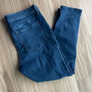 NWOT Old Navy Rockstar Super Skinny High Rise indigo wash jeans - 16 Short
